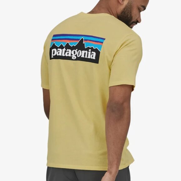 Patagonia Other - Patagonia Responsibili-Tee Boys Size XL Yellow Graphic Tee